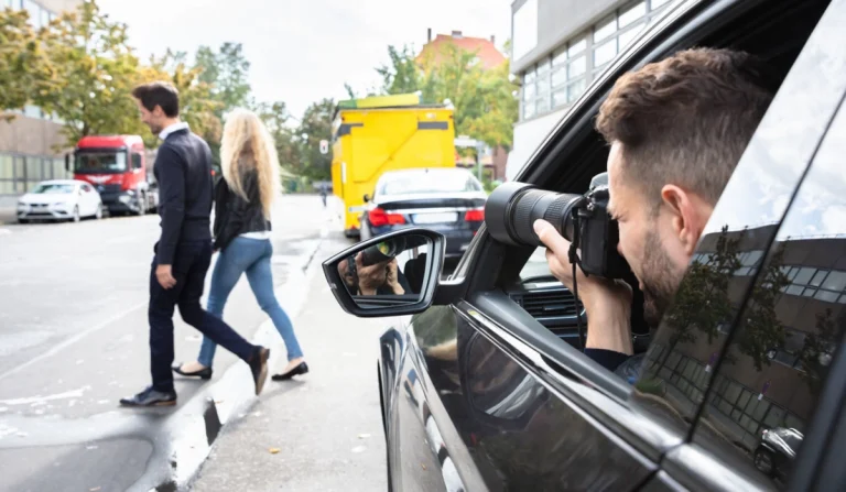 Wykrywanie zdrady — prywatny detektyw dyskretnie dokumentujący dowody niewierności